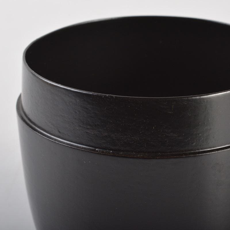 茶道具　笹良造　一閑遠山自画朱書　大棗　紫野　松長剛山書付　共箱　V　6544