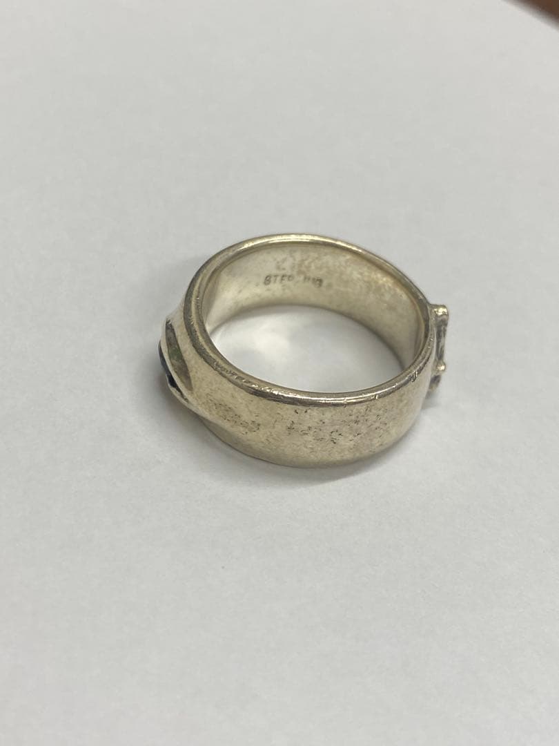 フリーメイソン　リング　シルバー　オニキス　プロビデンスの目