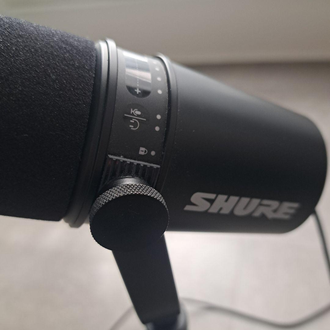 マ*イ様 SHURE MV7 ダイナミックマイク 本体 スタンド iPhone用