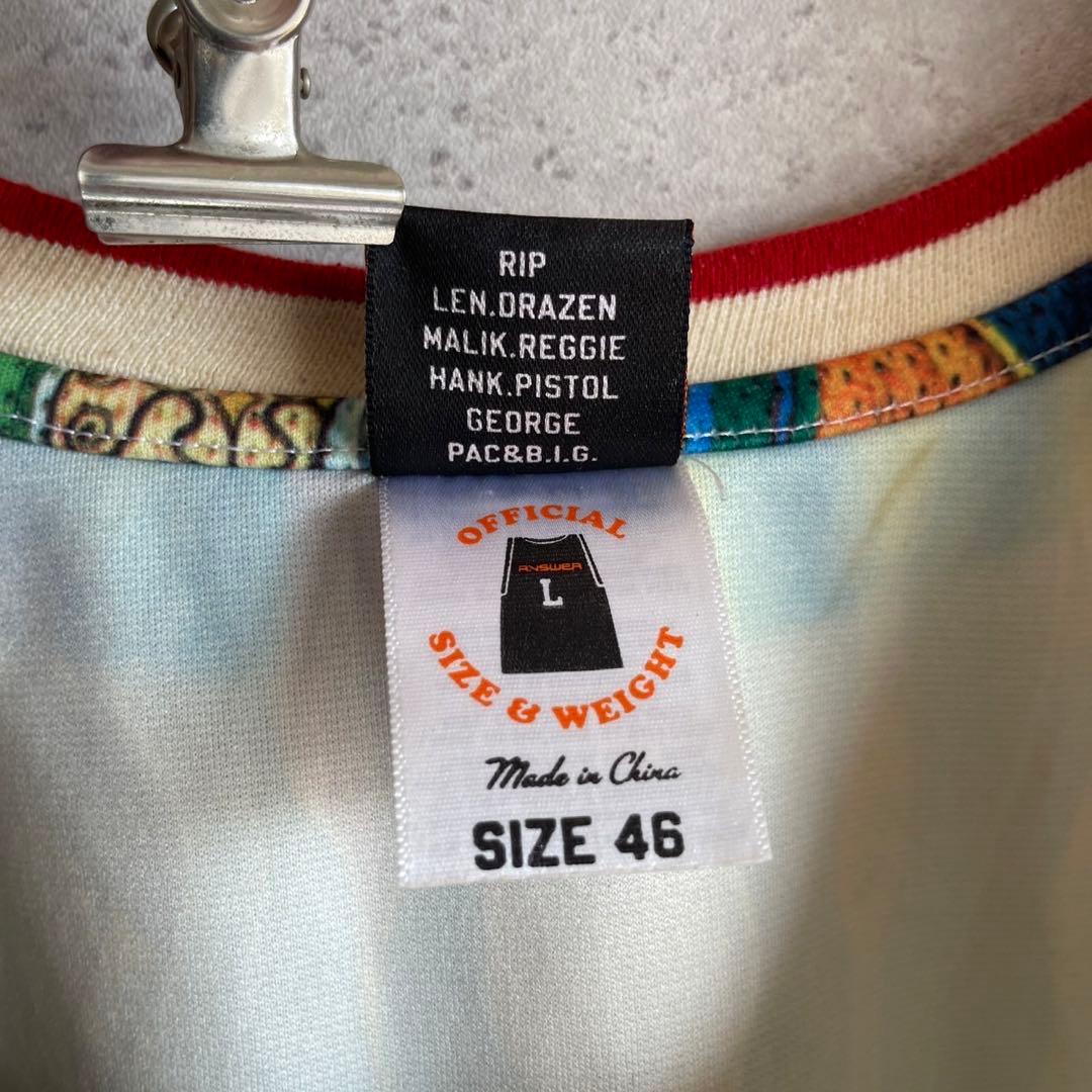 アンダークラウン クージー風 マルチカラー バスケット ジャージ タンクトップ