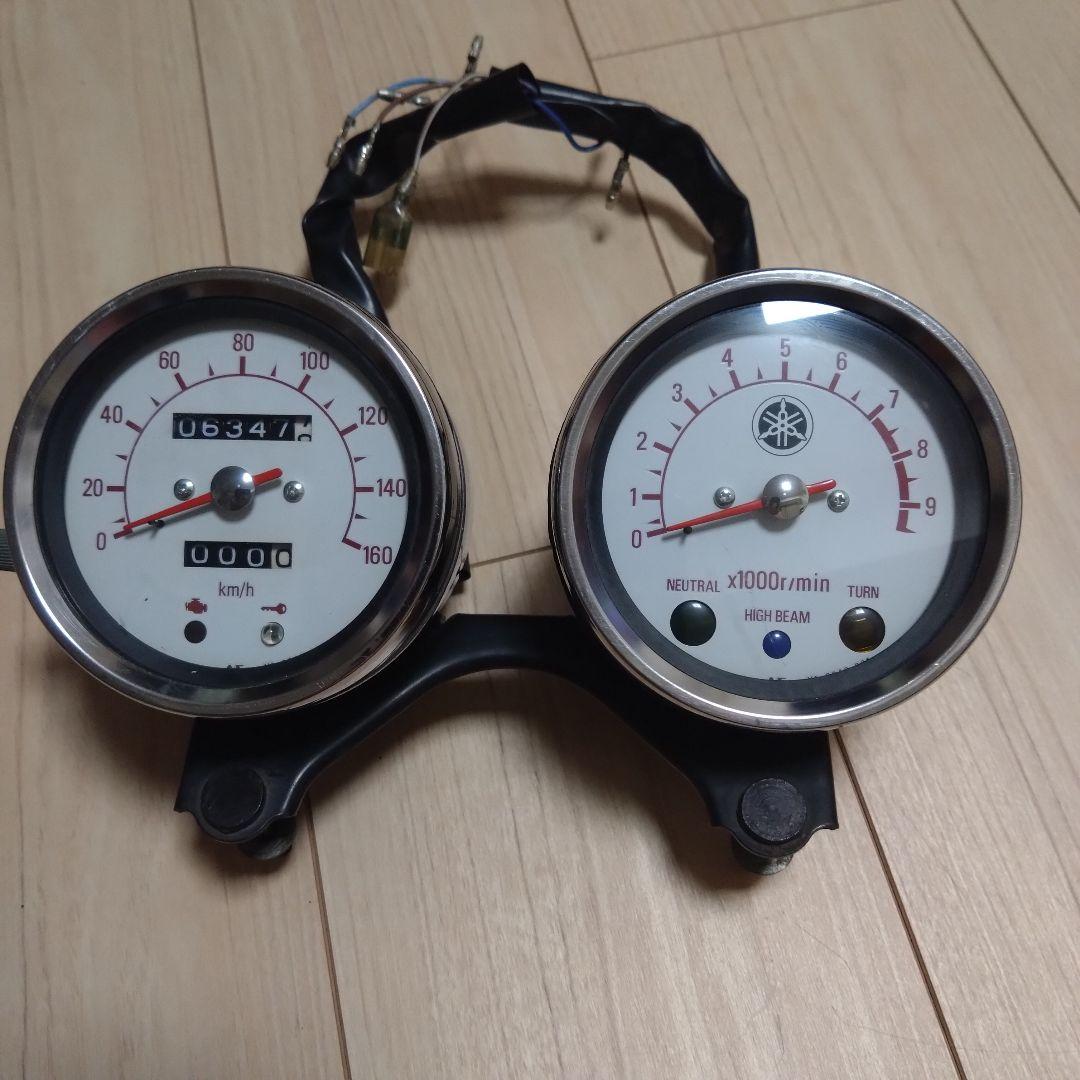 YAMAHA SR400 純正メーター 3型 2007年式 美品
