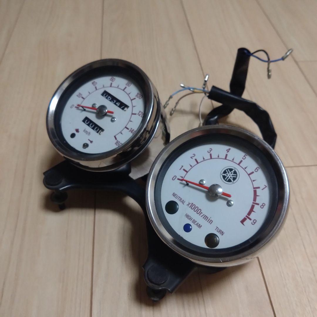 YAMAHA SR400 純正メーター 3型 2007年式 美品