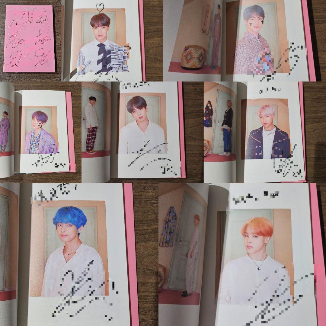 BTS メンバー全員サイン入りアルバム バンタン