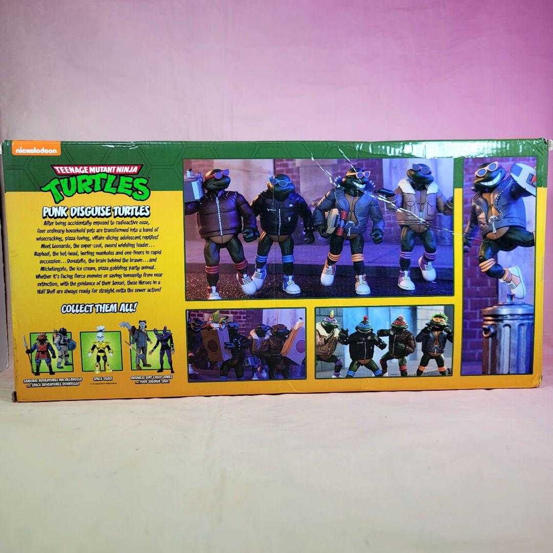 【NECA】新品 正規品 パンク・タートルズ TMNT フィギュア 4PK