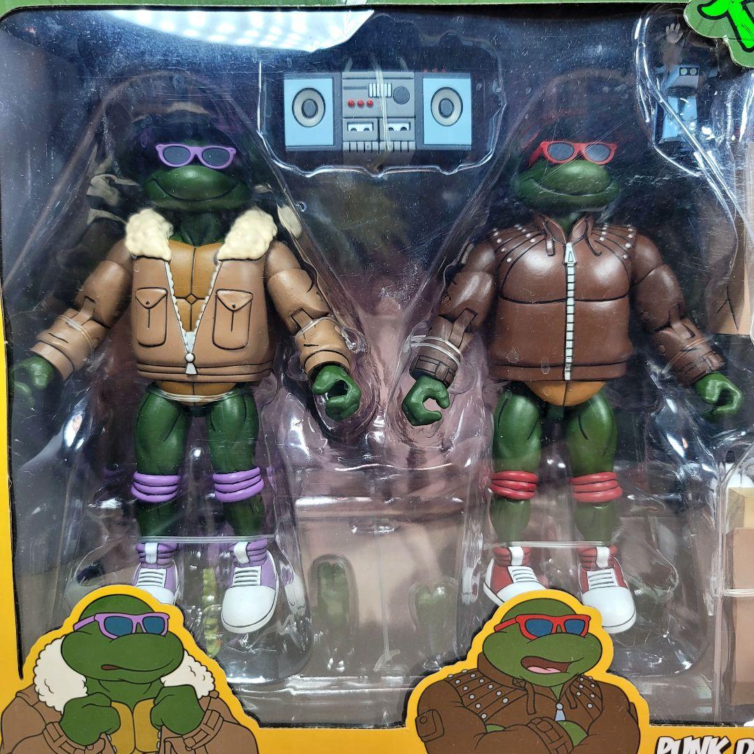【NECA】新品 正規品 パンク・タートルズ TMNT フィギュア 4PK