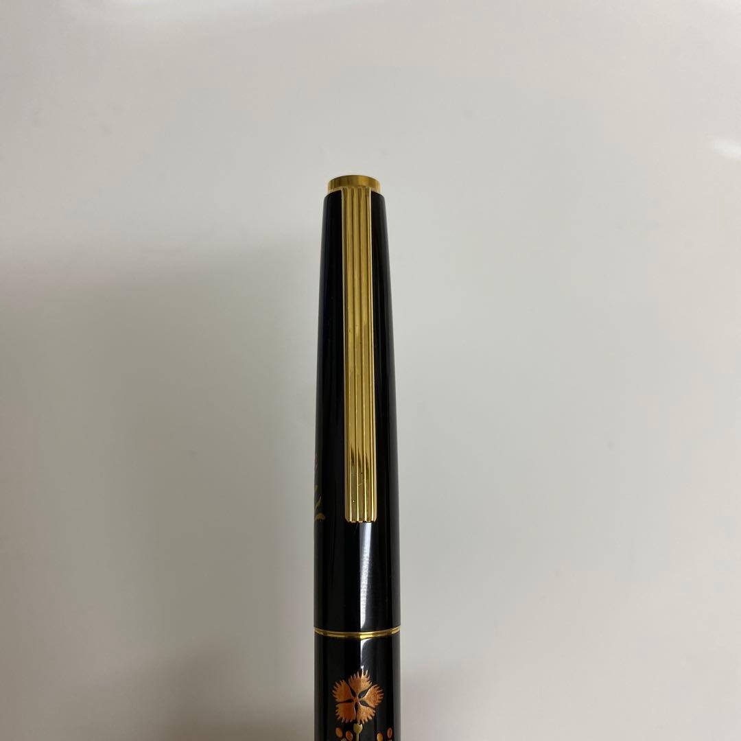 未使用　パイロット　万年筆　金色　花柄　750 18k 撫子　國光曾　ゴールド