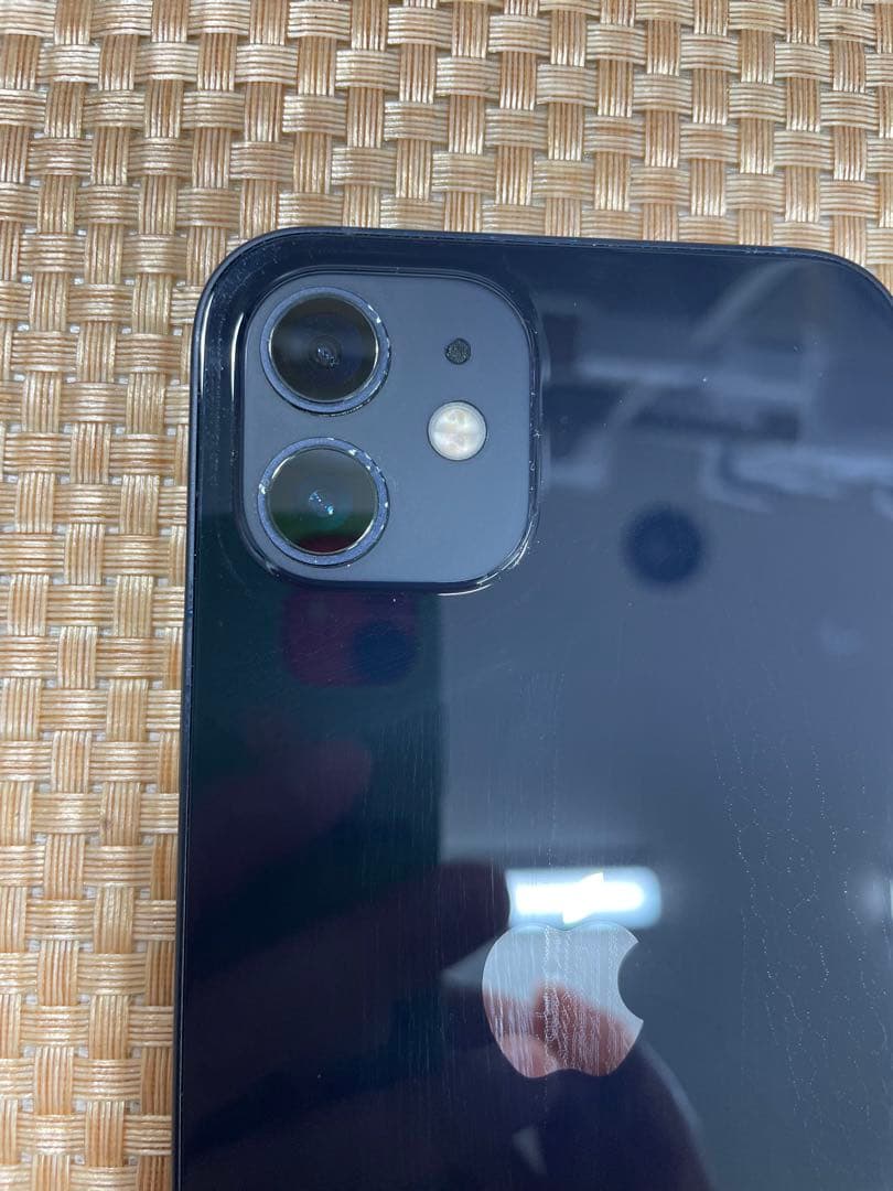 iPhone 12 256 GB ブラックSIMフリー【7205】