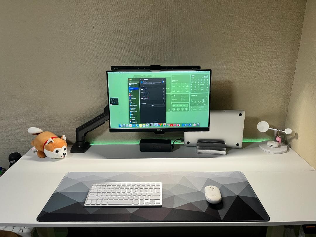 昇降デスク 電動スタンディングデスク 昇降式 テーブル 幅140×奥行60cm