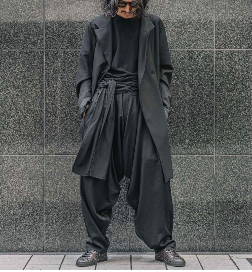 yohji yamamoto pour homme 腰巻ドレープパンツ
