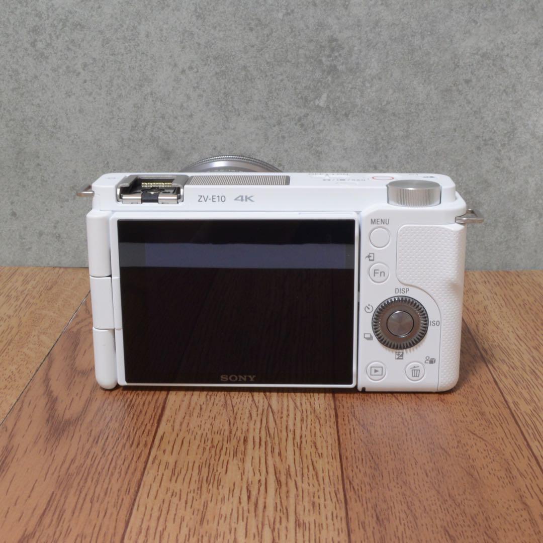 SONY VLOGCAM ZV-E10 ホワイト