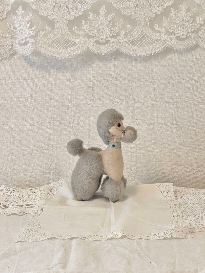 e ヴィンテージ　わんこ　プードル　ヴィンテージテディベア