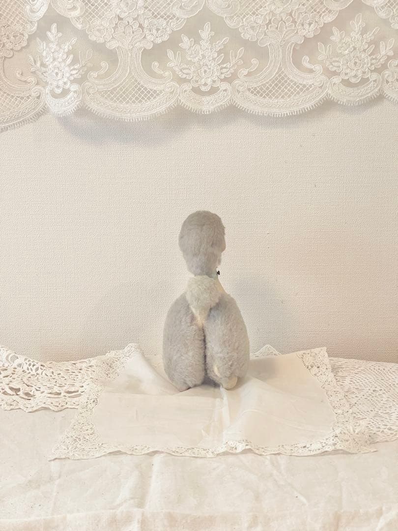 e ヴィンテージ　わんこ　プードル　ヴィンテージテディベア