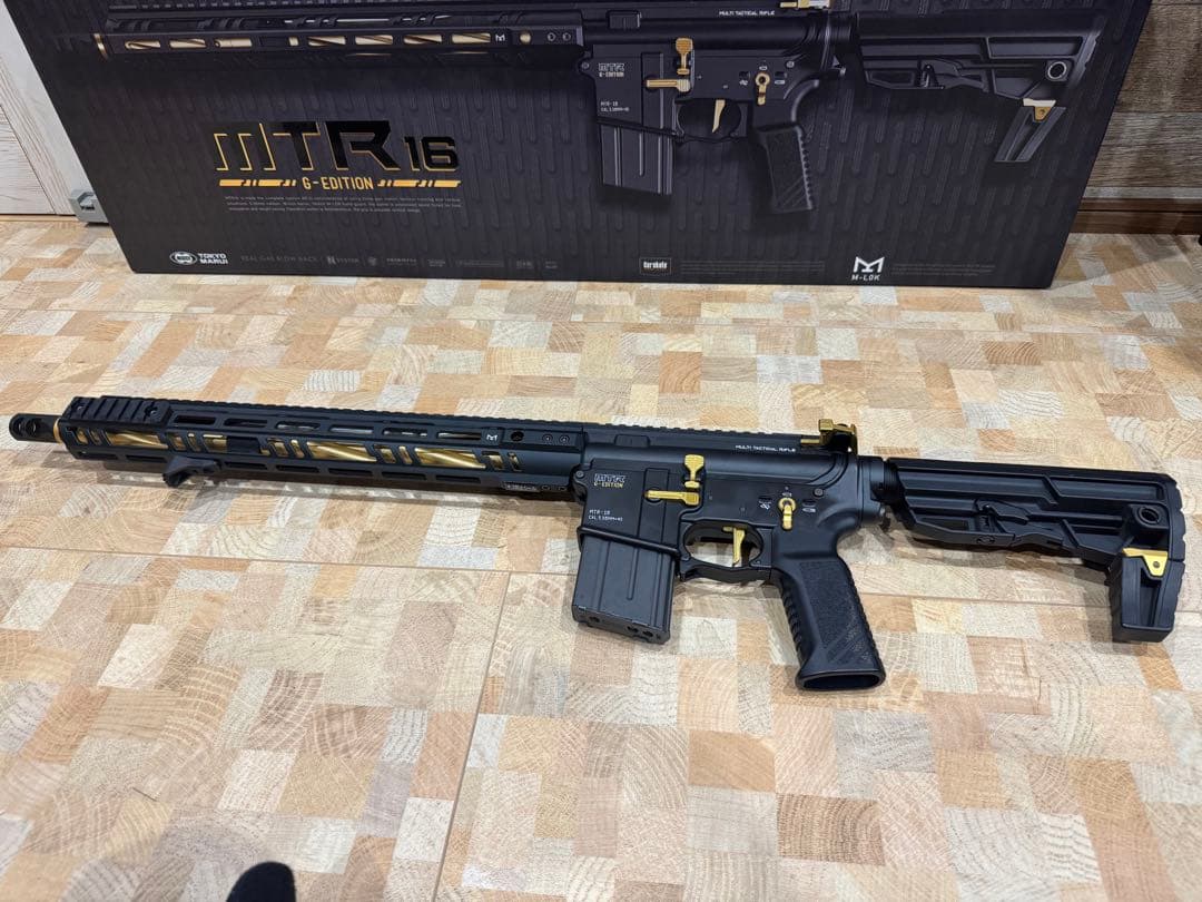 東京マルイ MTR16 G-Edition ガスガン ハードリコイルバッファー付