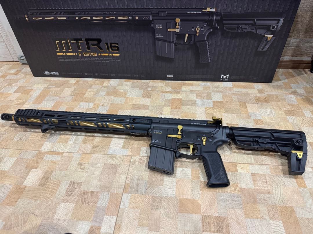 東京マルイ MTR16 G-Edition ガスガン ハードリコイルバッファー付