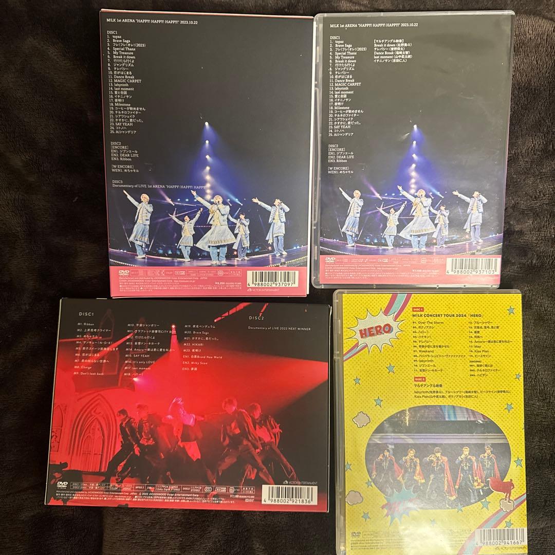 M!LK 歴代ライブ￼ DVD