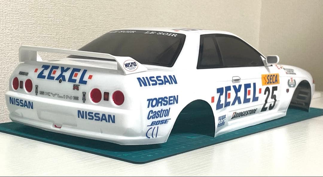 タミヤラジコンボディ　ゼクセルR32GTR