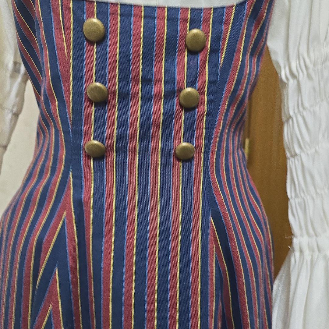 レジメンタルストライプJSK