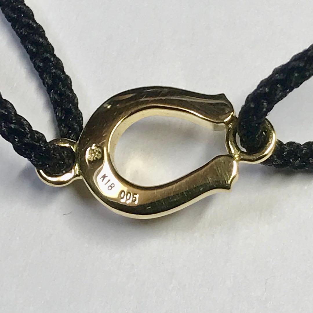 シンパシーオブソウルCord Bracelet - K18YG Diamond