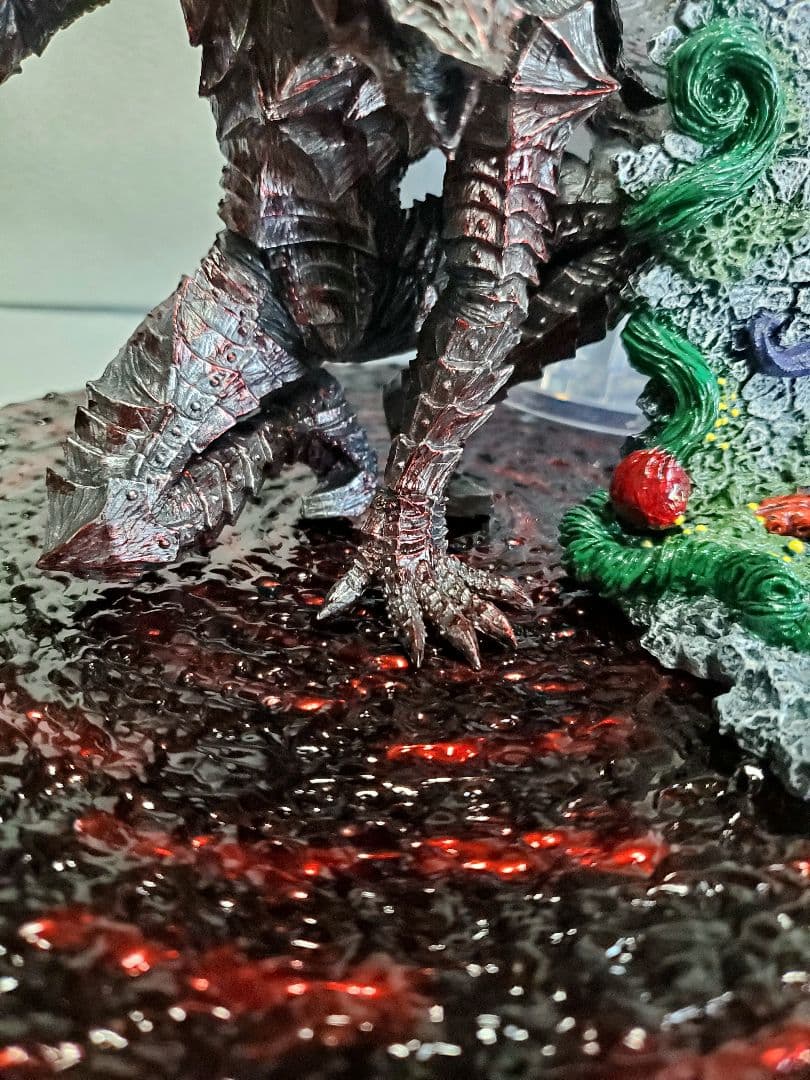 リペイント ベルセルク一番くじ A賞B賞 ガッツ フィギュア 赤渦台座 箱付き