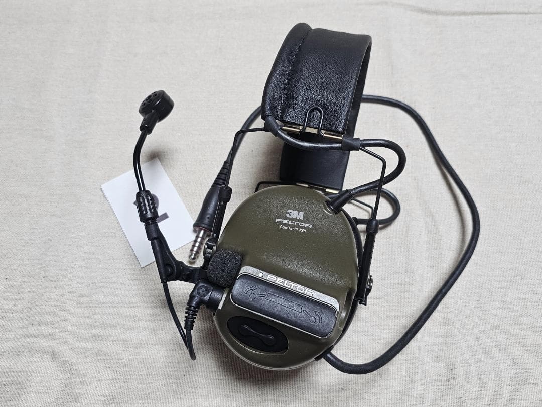 【新品】3m Peltor comtac xpi 実物 ヘッドセット