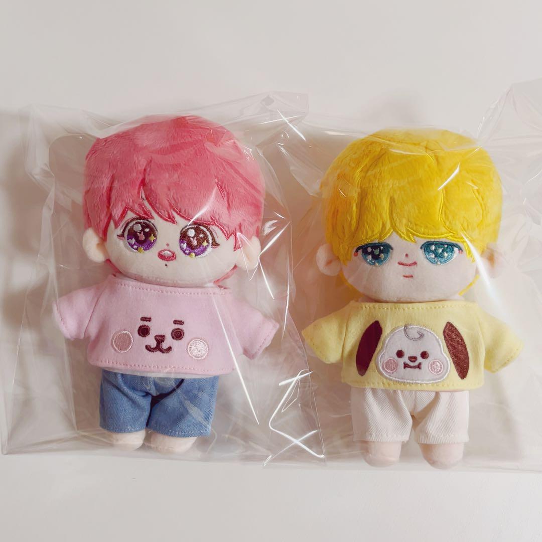 BTS グクミン jimin JUNGKOOK ぬいぐるみ 15cm ぬい