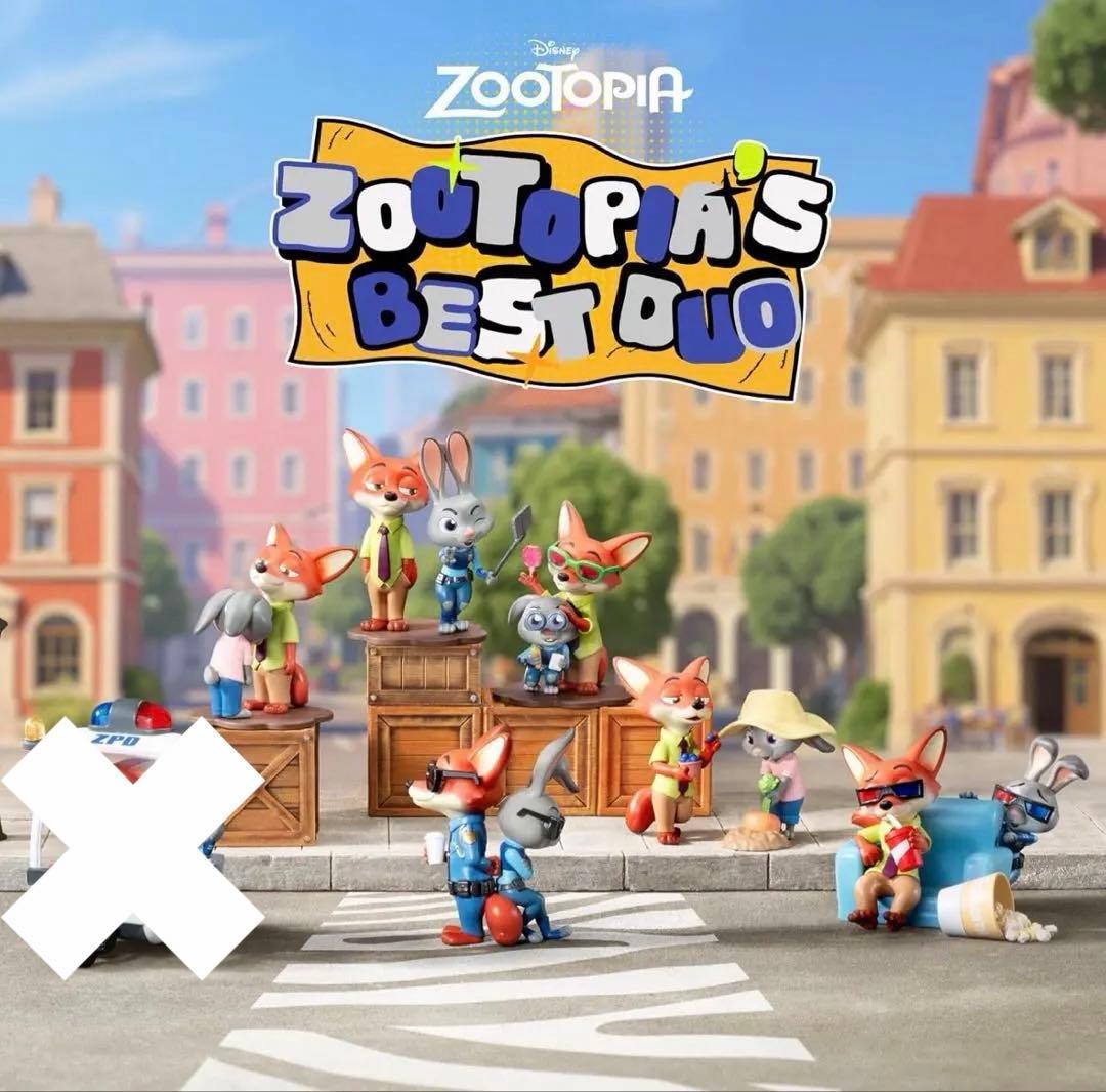 【新品】 ズートピア ベストパートナー 6個入りBOX フィギュア セミコンプ