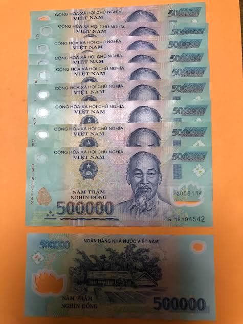 ベトナムドン 50万ドン 10枚