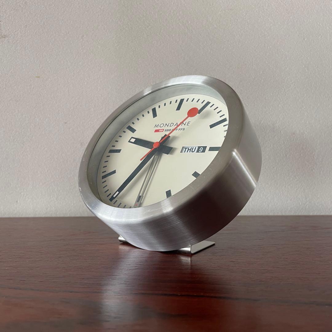 MONDAINE 置き時計 掛時計 スイスデザイン
