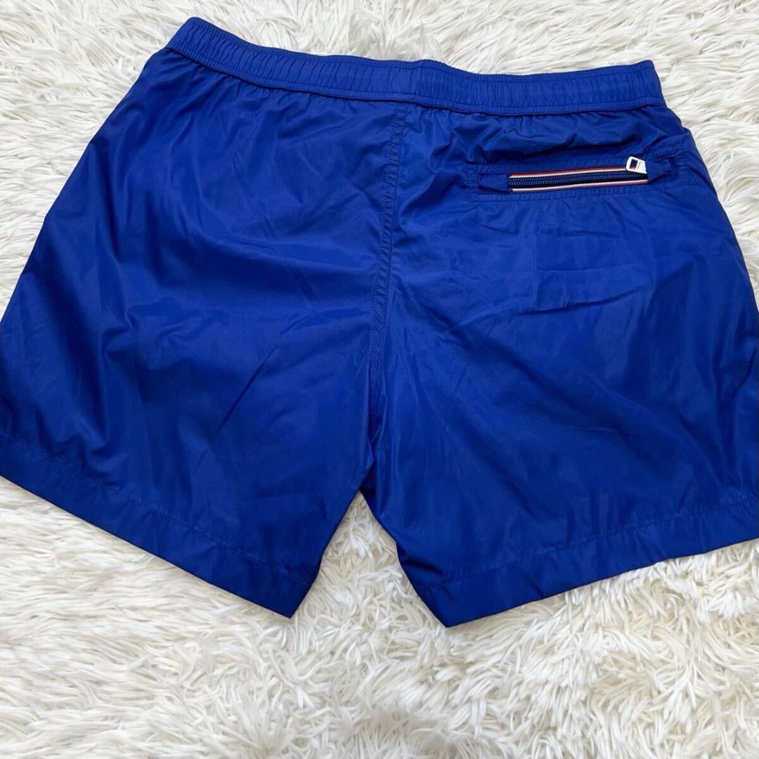 モンクレール メンズ 水着 スイムショーツ ショートパンツ Sサイズ ネイビー