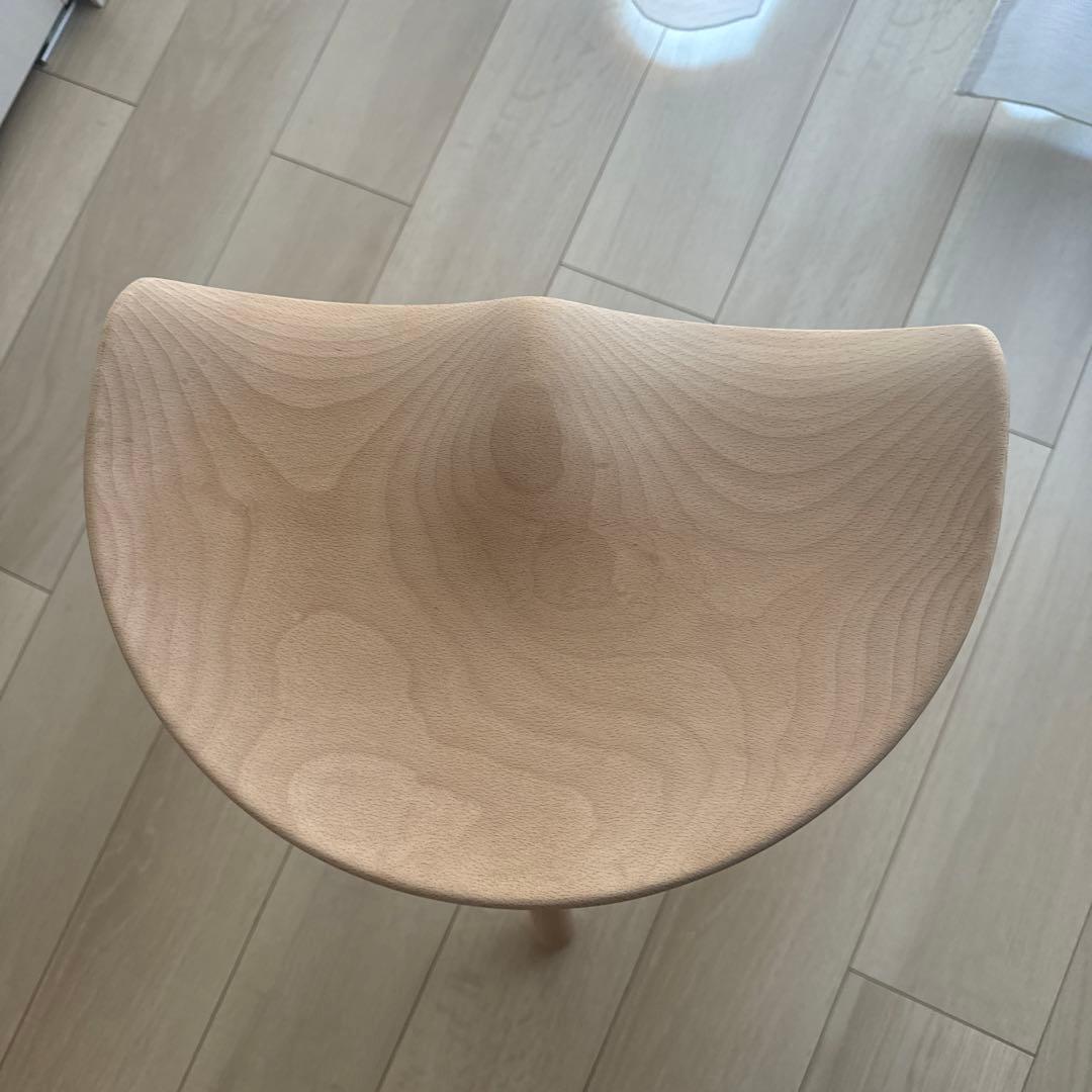 【直接引取】WERNER社 シューメーカースツール H49cm 無塗装