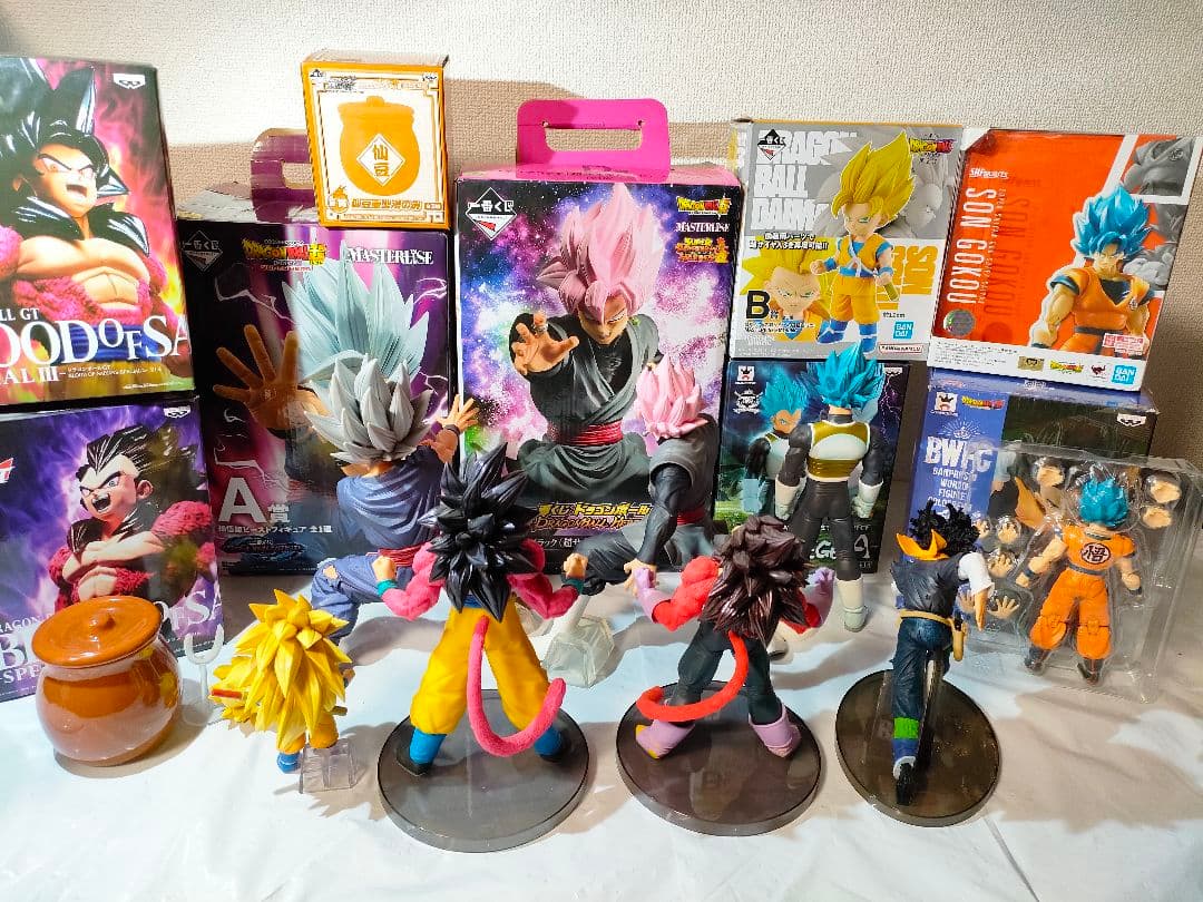 ☆　開封済み　ドラゴンボールフィギュア　まとめ売り　孫悟空　ベジータ　孫悟飯　他