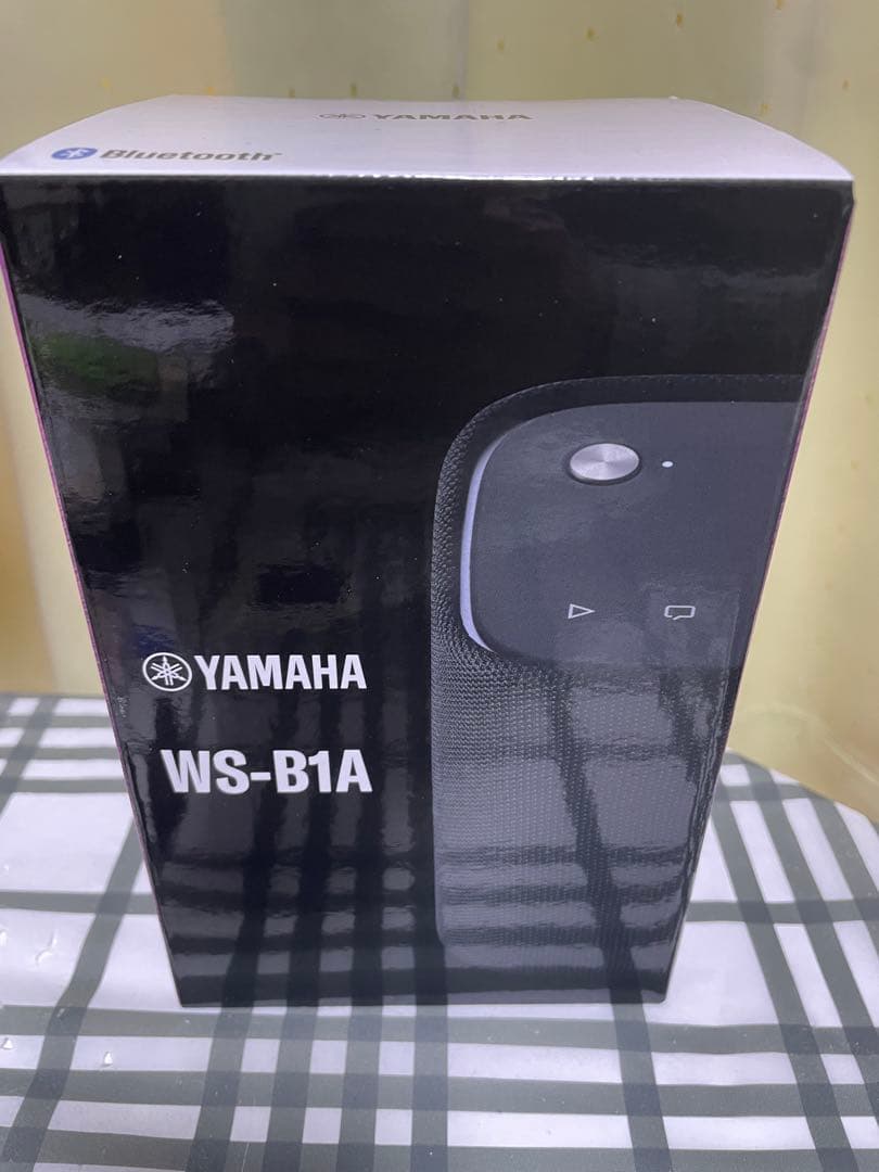 【YAMAHA】ポータブルスピーカー WS-B1Aブラック