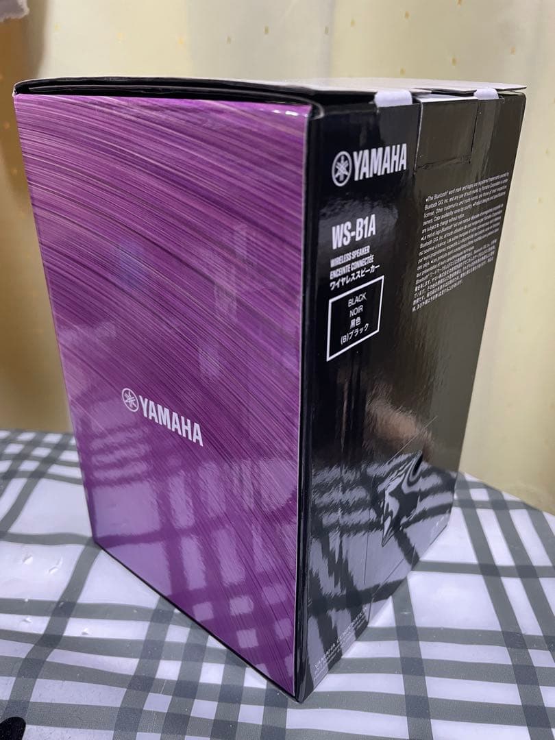 【YAMAHA】ポータブルスピーカー WS-B1Aブラック