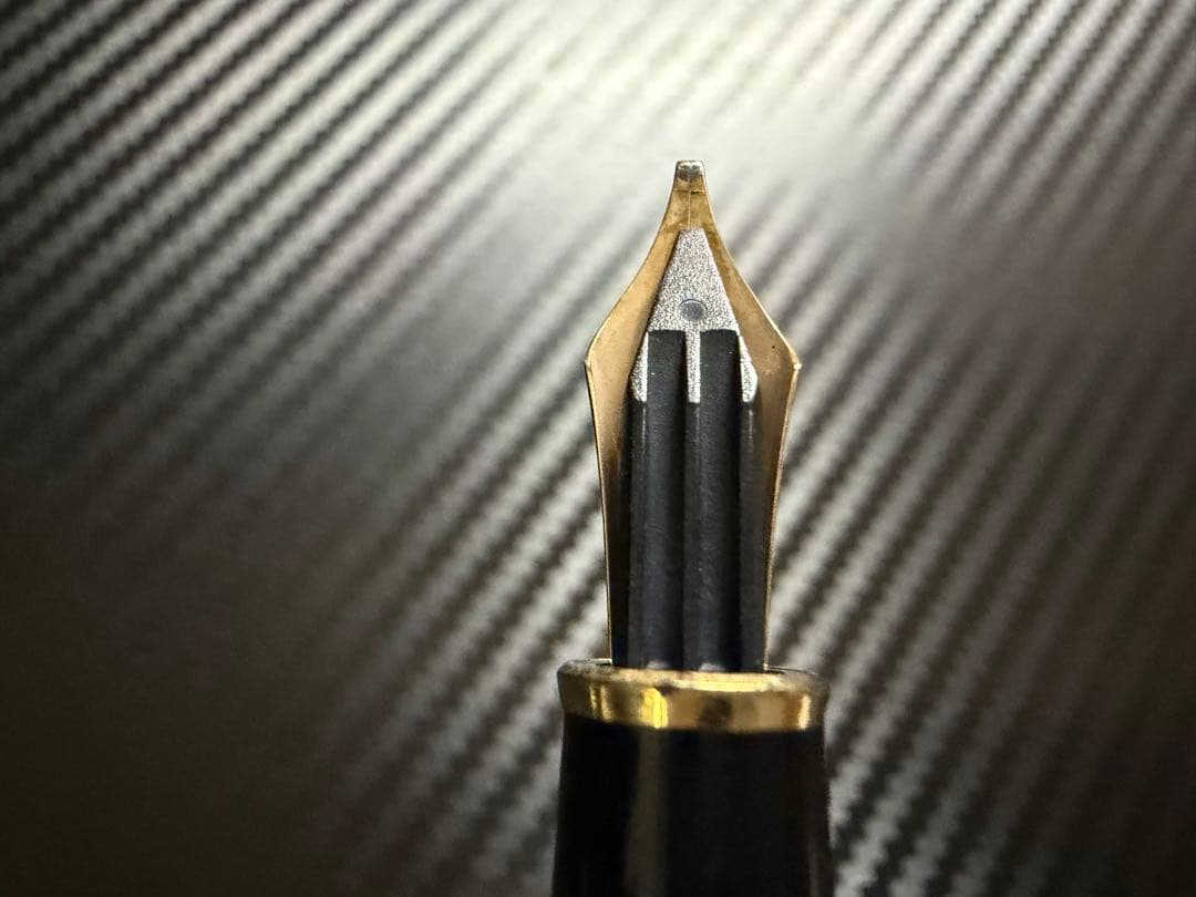 極美品 モンブラン マイスターシュテュック 144 ブラック 全金 B 万年筆