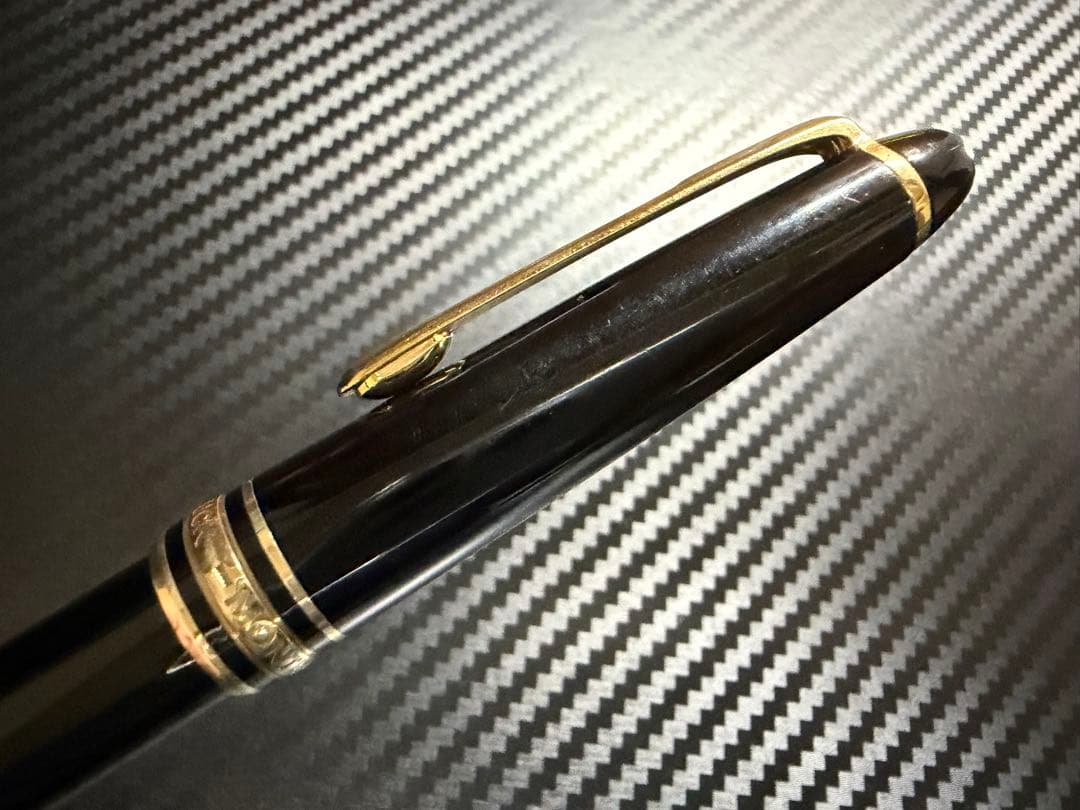 極美品 モンブラン マイスターシュテュック 144 ブラック 全金 B 万年筆