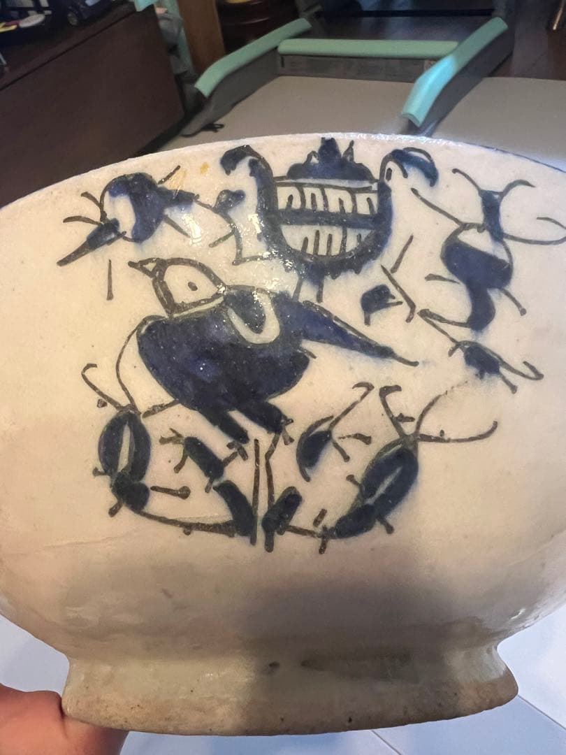 骨董品、アンティーク、イスラム系　ペルシャ陶器？