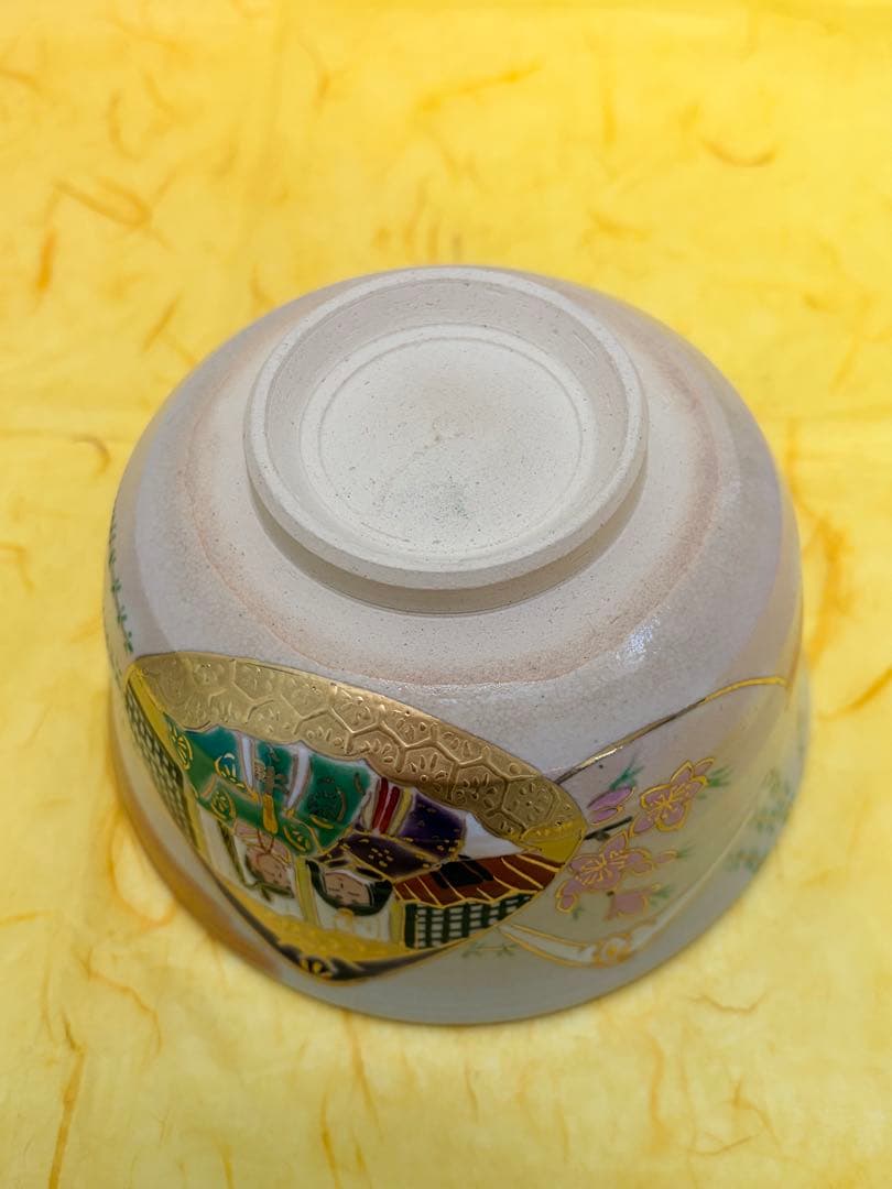 抹茶茶碗 茶碗 蛤 雛人形 ひな祭り 橋本永豊 乾山写 共箱付 茶道具 裏千家