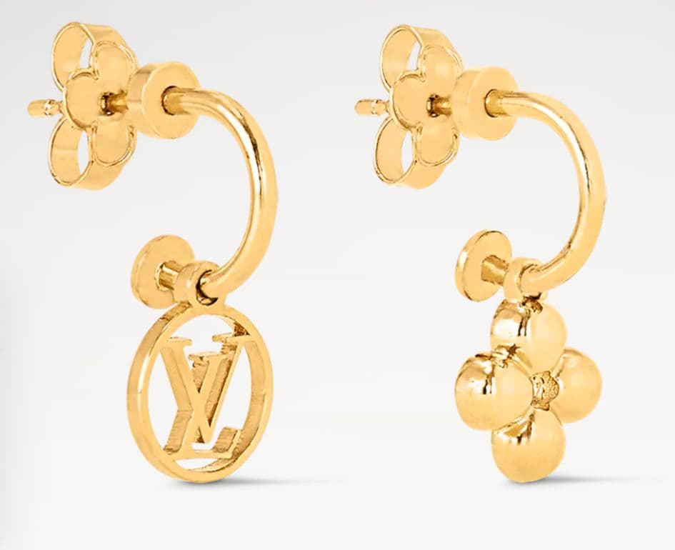 ☆美品☆ Louis Vuitton ブックルドレイユ・ブルーミングピアス