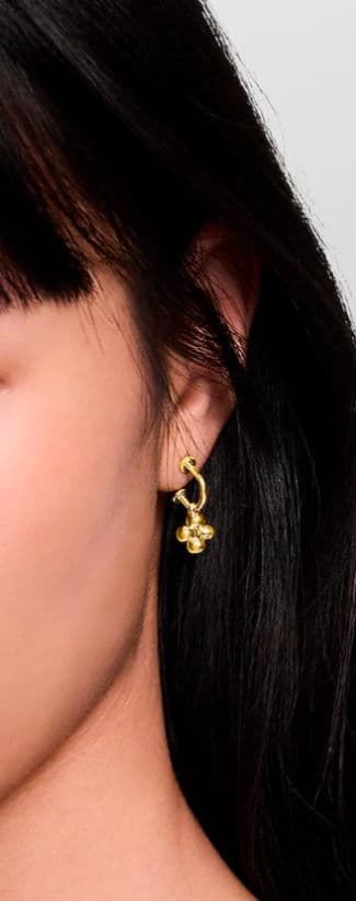 ☆美品☆ Louis Vuitton ブックルドレイユ・ブルーミングピアス