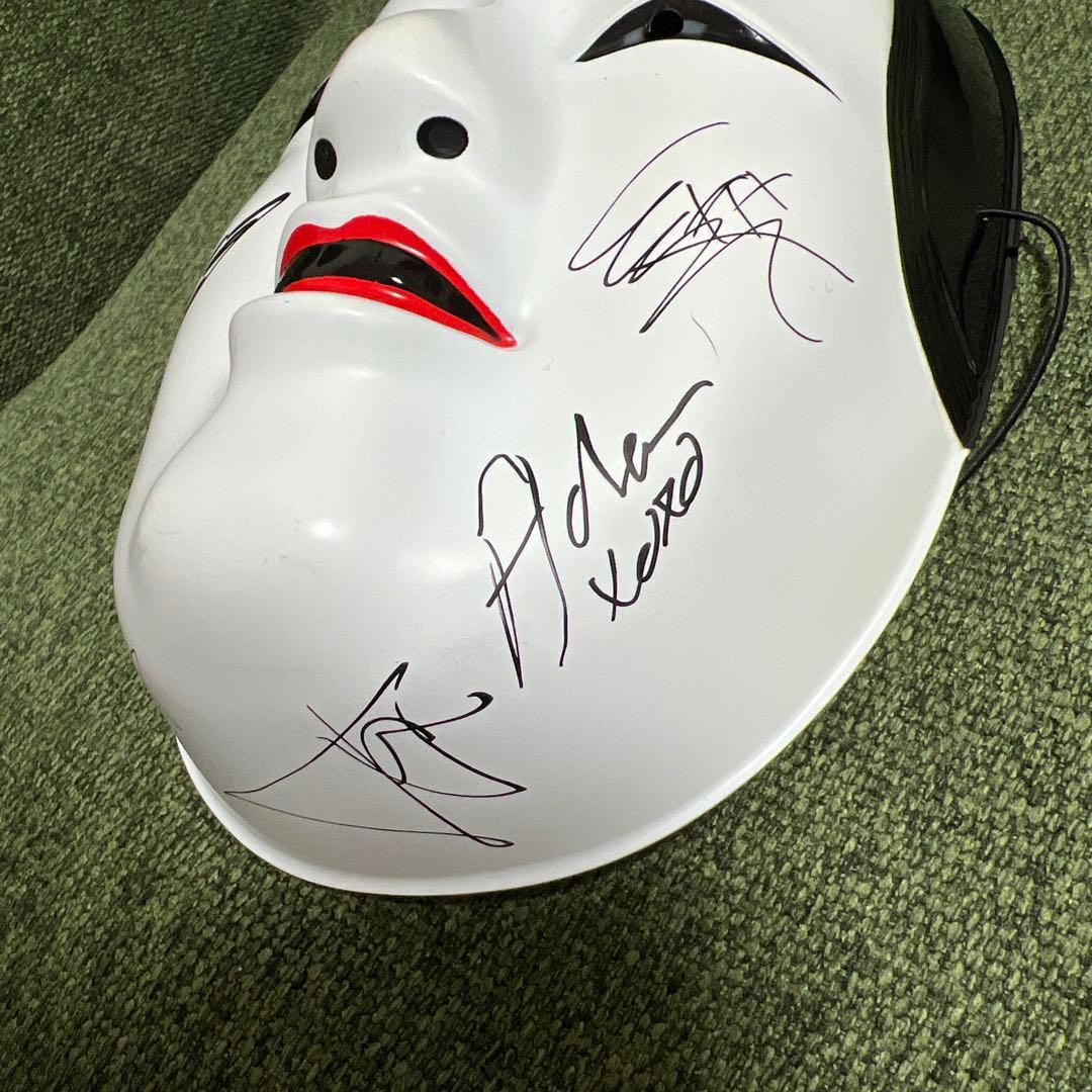 FACT サイン入り能面