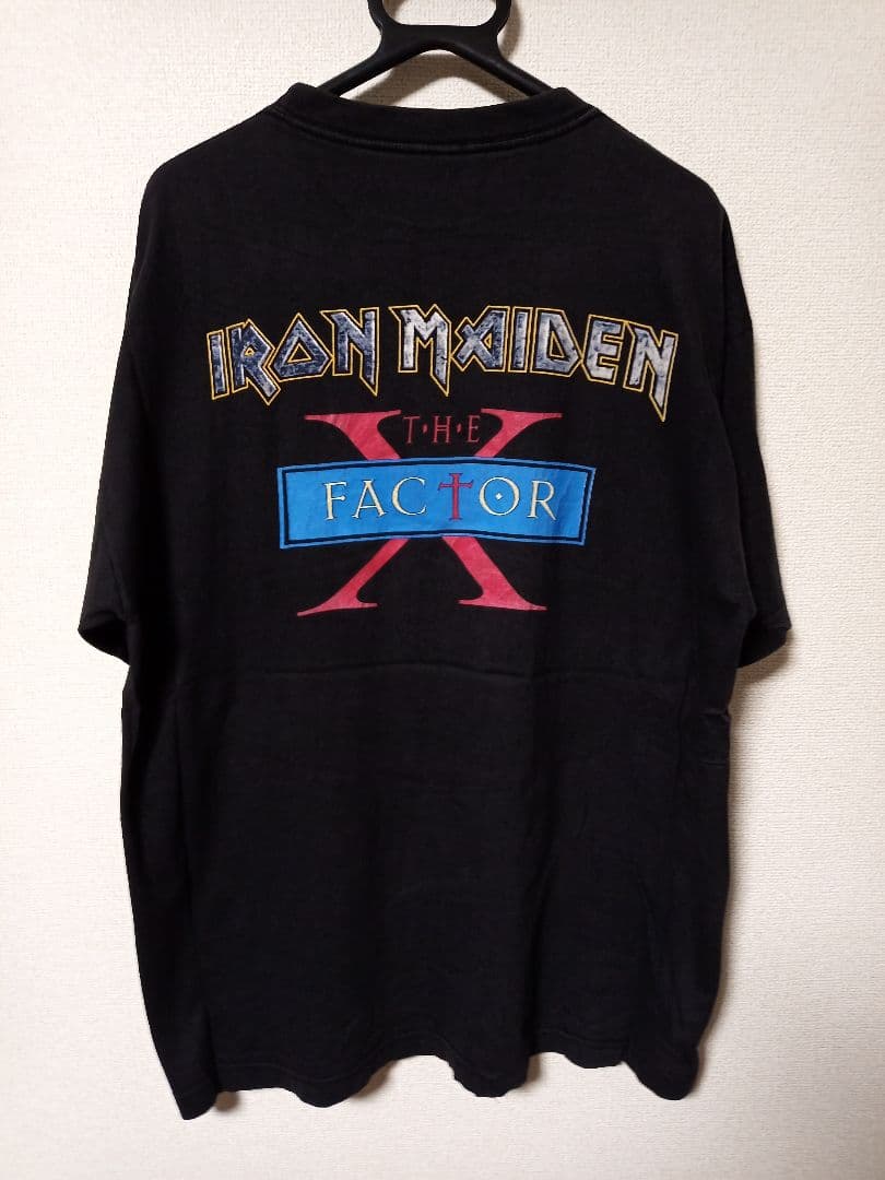 【値引き交渉不可商品】古着 90s Iron Maiden Tシャツ