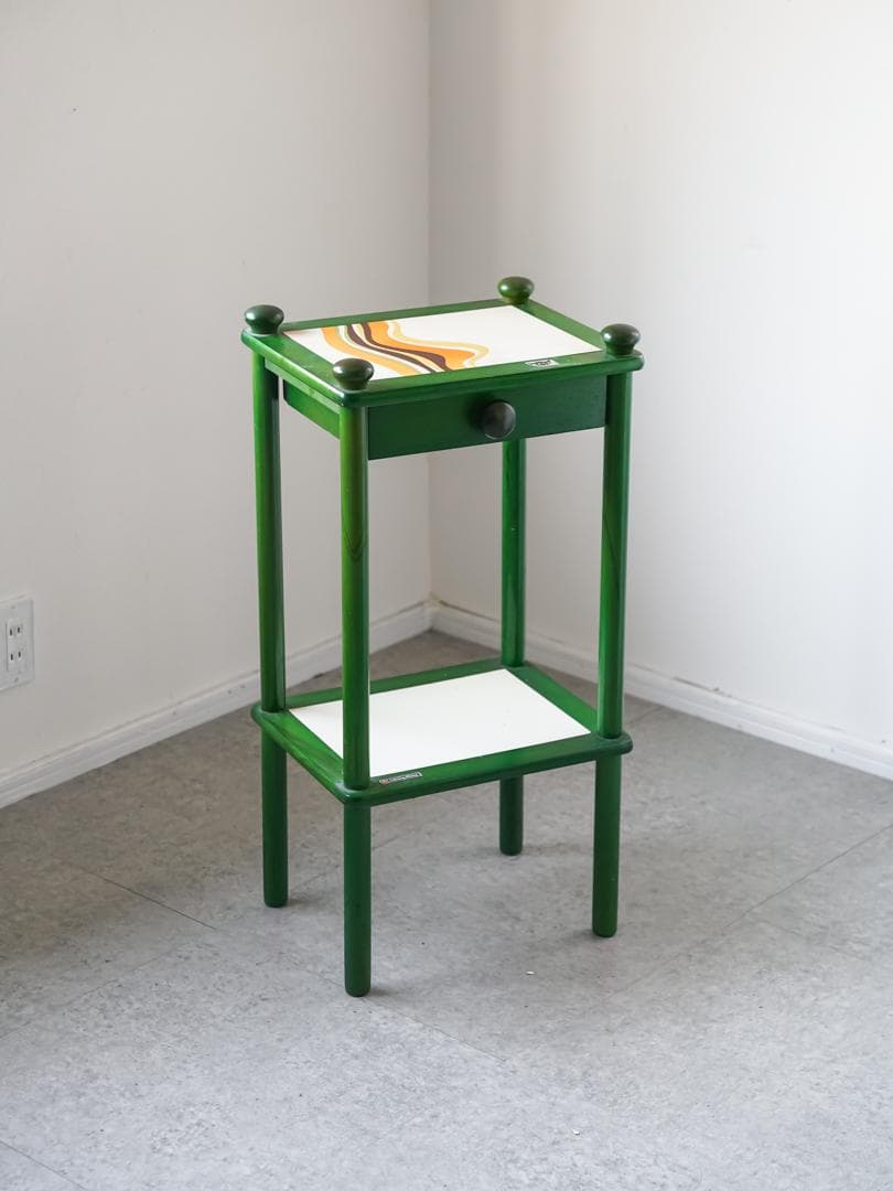 70-80's koizumi ヴィンテージ キャビネット/電話台 レトロポップ