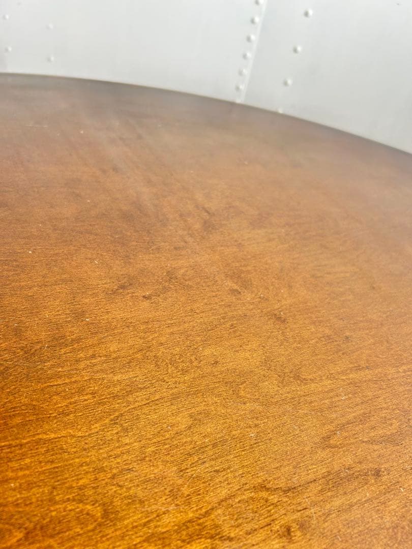 700 まさら様　円形　ダイニングテーブル 直径120cm レトロ　a