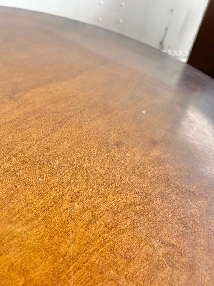 700 まさら様　円形　ダイニングテーブル 直径120cm レトロ　a