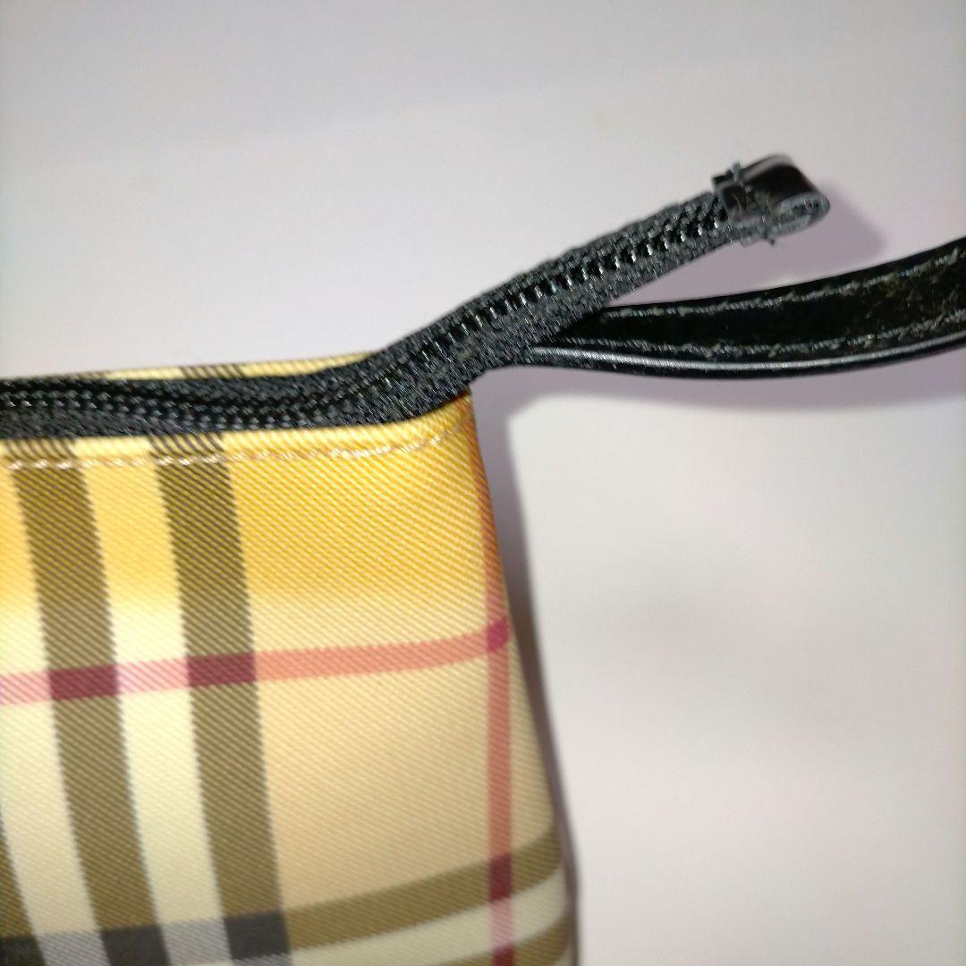 BURBERRY バーバリー ノバチェック アクセサリーポーチ ベージュ