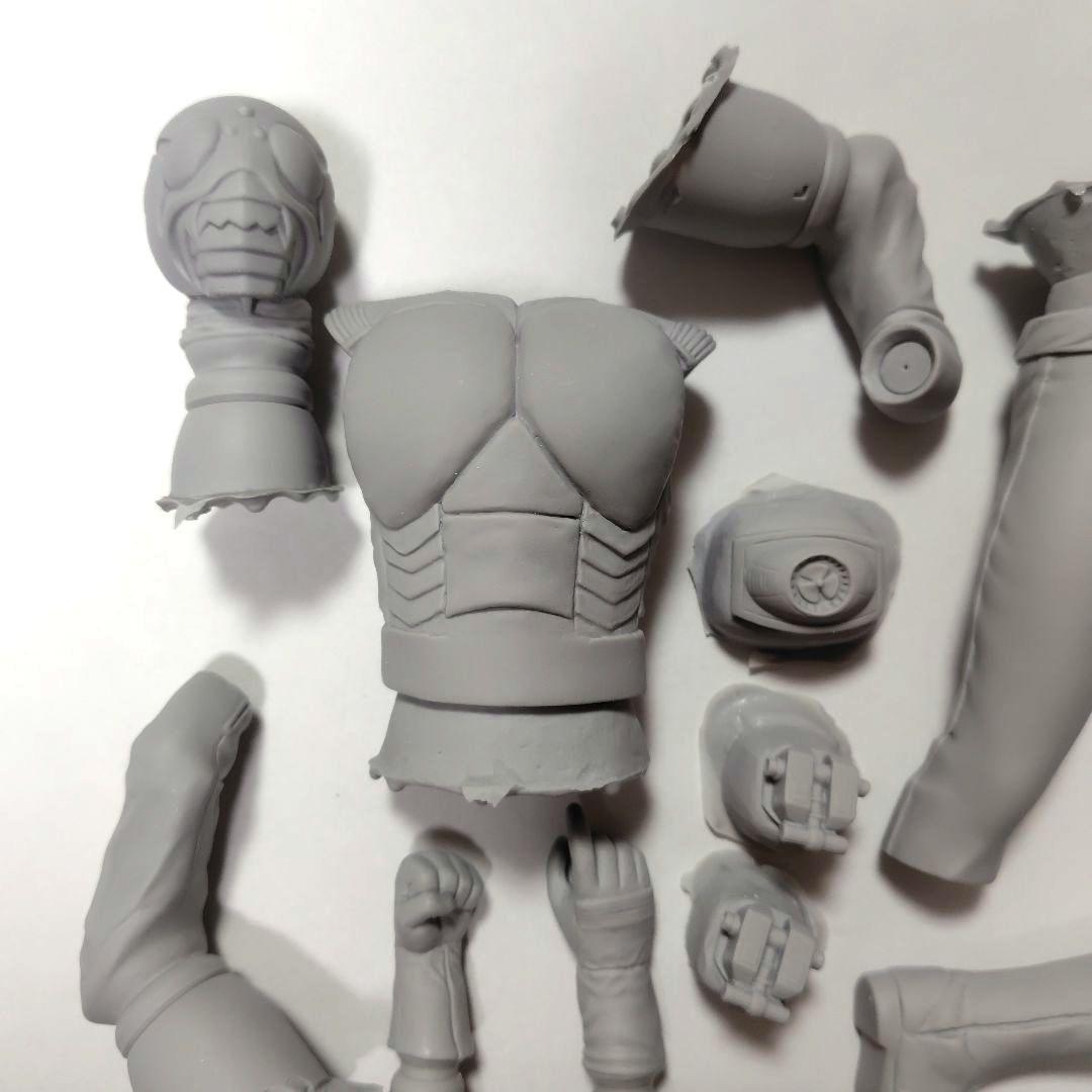 仮面ライダー　スカイライダー　ガレージキット　ボークス　ソフビ　石ノ森　章太郎