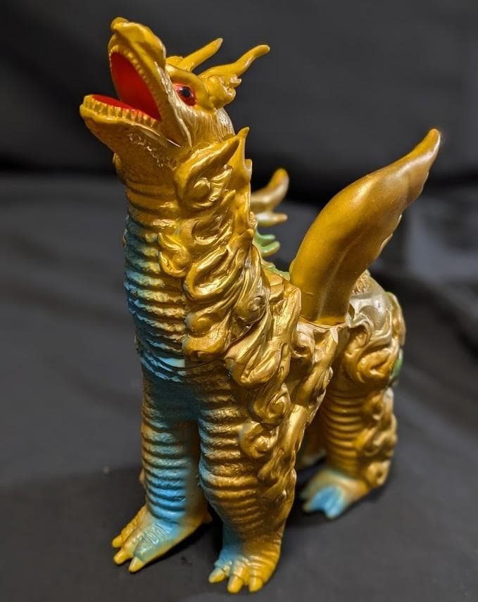 ドドンゴ黄色成型「ウルトラマン」登場怪獣（ブルマァク復刻）ソフビフィギュア