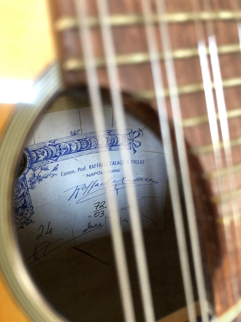 カラーチェ マンドリン TYPE 24 2004年製 ナポリ製手工品