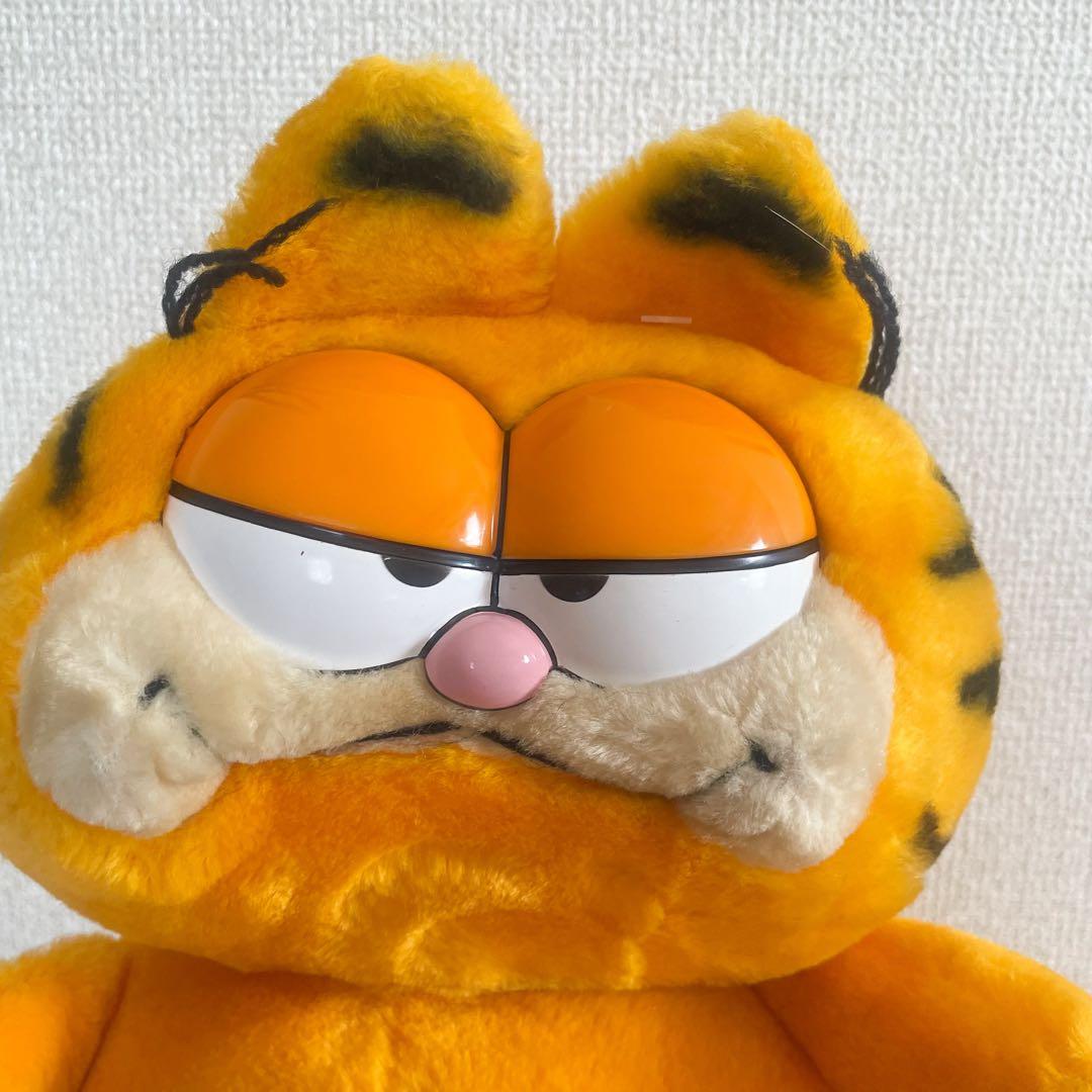 【期間限定バラ売★激レア★】ガーフィールド 大きめ　ぬいぐるみ②