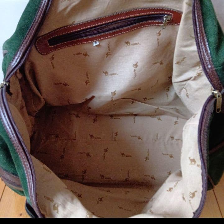 ボストンバッグ　NUBIA スペイン　グリーン　旅行　トラベル